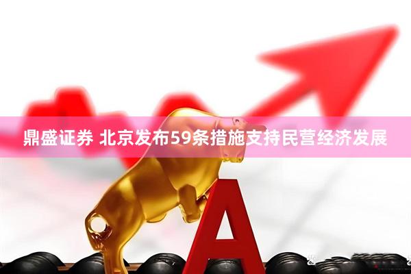 鼎盛证券 北京发布59条措施支持民营经济发展