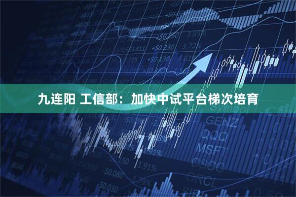 九连阳 工信部：加快中试平台梯次培育