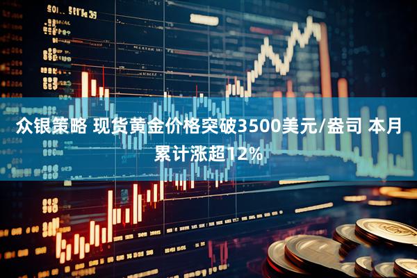 众银策略 现货黄金价格突破3500美元/盎司 本月累计涨超12%